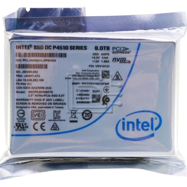 Intel SSDPE2KX080T801 8T NVME Enterprise Server SSD Price in BD